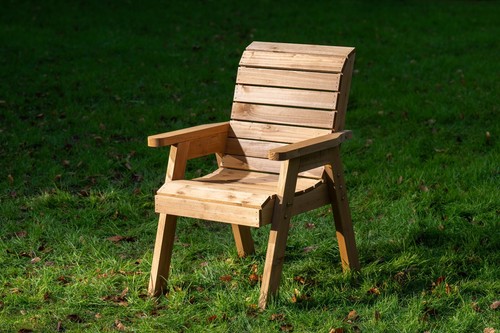 Handmade wooden outdoor chair - handmade,