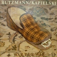 Butzmann / Kapielski War Pur War Sealed LP Germany 1987 Zensor Zensor M