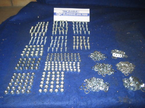 650 piece unf nut bolt - 650,
