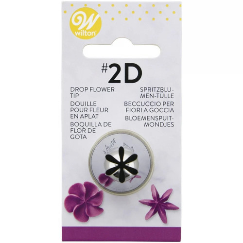 Drop flower piping tip - no.2d,