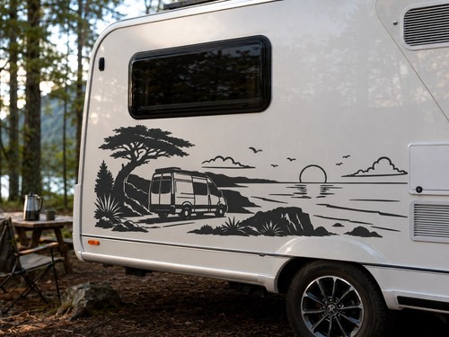 Car stickers van life decal - stickers,