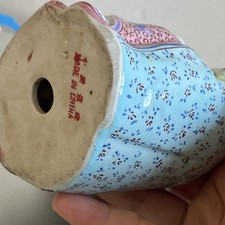 Vintage Chinese Porcelain Laughing Buddha With Five children marked