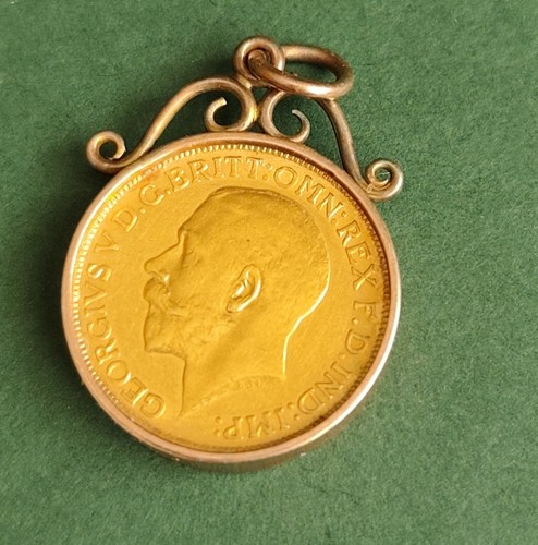 1915 king george - 1915, 18ct