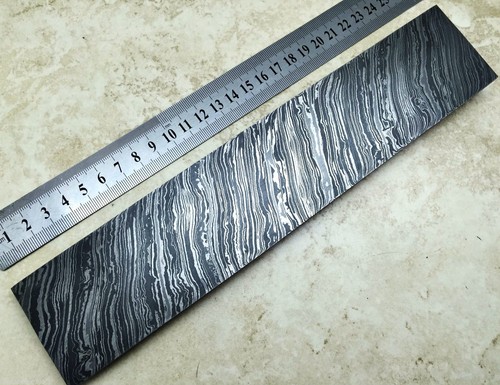 Damascus steel billet - steel, bar