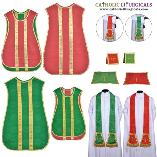 Red and green reversible - red,