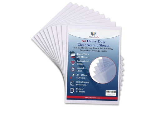 Acetate sheets clear - acetate,