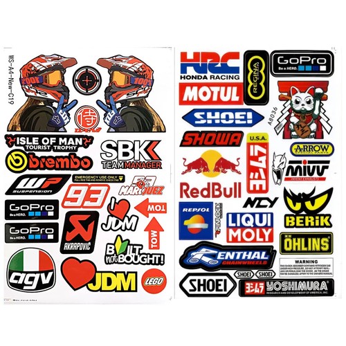 45x stickers sheets - stickers,