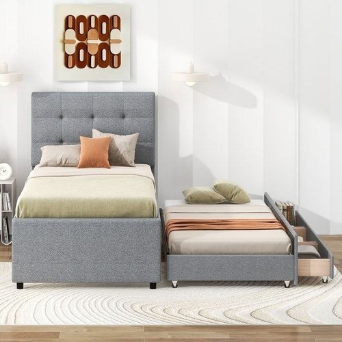 Guest bed with mattress - with, is