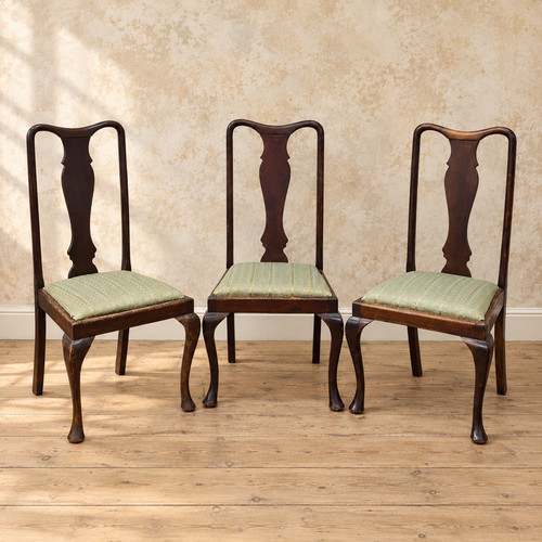 Set mahogany queen anne - mahogany,