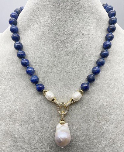 Natural blue lapis lazuli - blue,