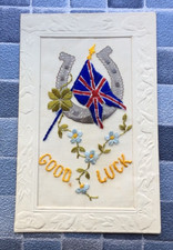 WW1 SILK EMBROIDERED POSTCARD