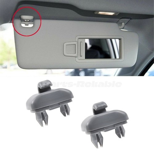 2pcs sun visor - 2pcs, clips