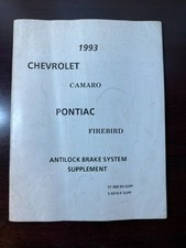 1993 CHEVROLET CAMARO PONTIAC