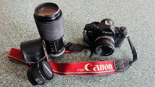 Canon slr film camera - canon, with