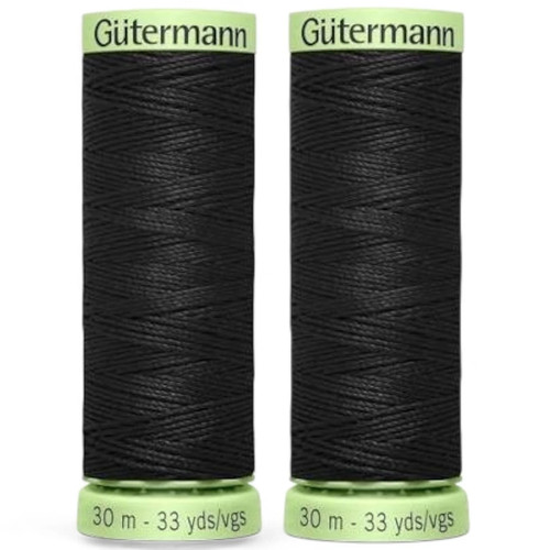 Gutermann top stitch - gutermann, button