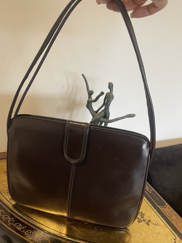 Vintage launer london brown - launer,