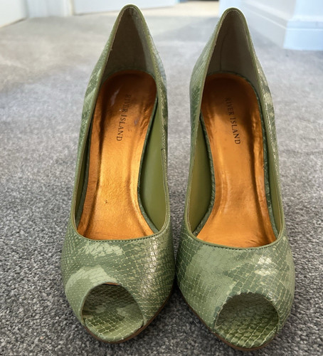 River island green snake - river,