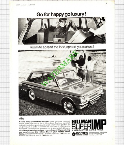 Hillman super imp - hillman,