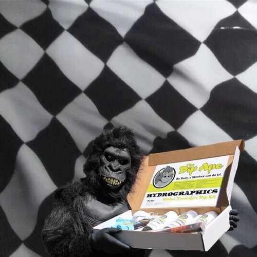 Checkered flag dip ape - dip,