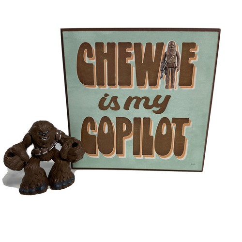 Chewie copilot wooden - my,