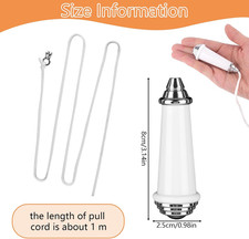 Ceramic Bathroom Pull Cord