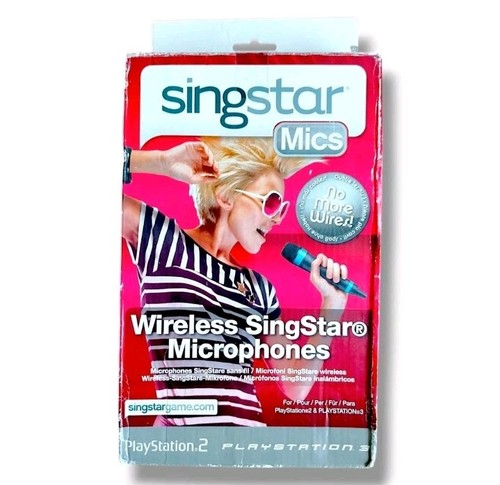 Wireless singstar microphones - wireless,