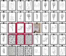 Abstract Line Art Wall Prints