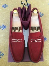 John Lobb Loafers Shoes Red