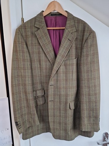Tweed jacket mens green - m&s,