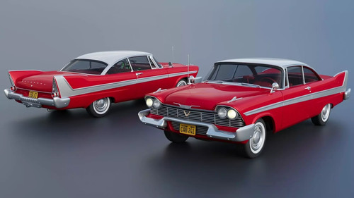 Plymouth fury 1958 model car - fury,
