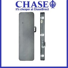 Farida Deluxe Electric Guitar Hard Wood Case in Black with Plush Lined Interior_