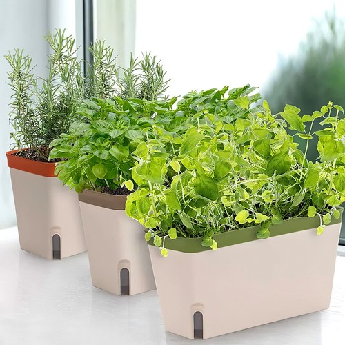 Pcs self watering plant - pcs, pots