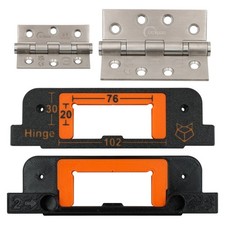 76mm (3") + 102mm (4") Hinge