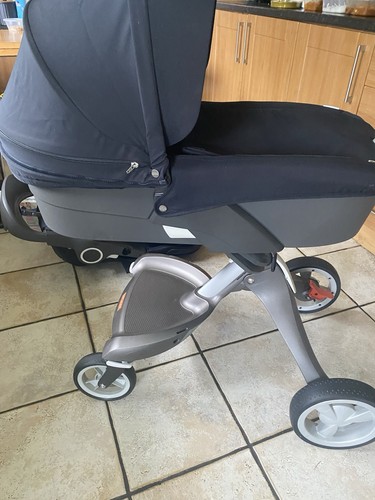 Stokke xplory navy pram with - -,