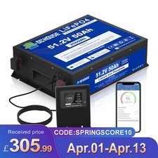 48V 50Ah LiFePO4 Lithium
