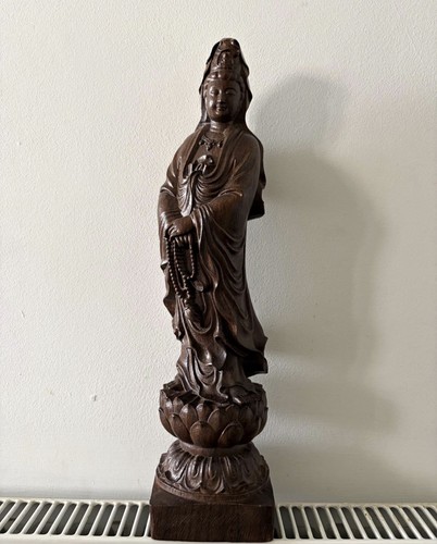 Chinese hand carved wooden - carved,