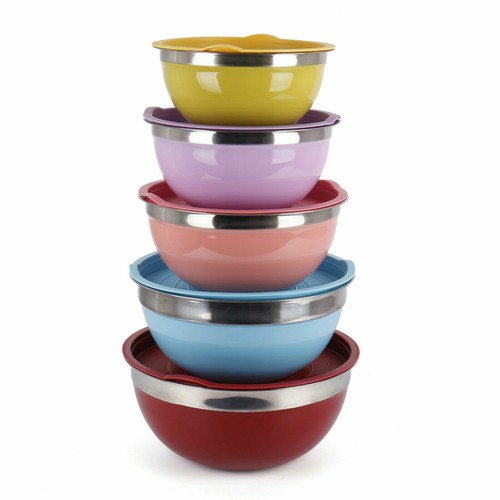 Set deep mixing bowl cooking - mixing,