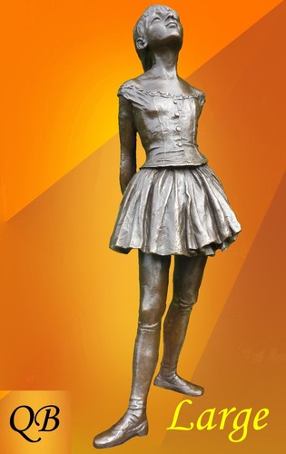 Art deco degas ballerina - art,