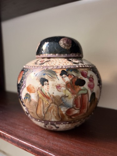 Antique japanese satsuma style - japanese,