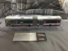 Corgi OOC 1:76 Wright Eclipse Fusion Bendy Bus - First Hampshire OM41303