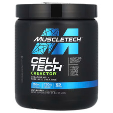 MuscleTech, Cell-Tech Creactor, Unflavoured, 8.47 oz (240 g),Expiry: 07/2027