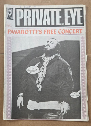 Private eye magazine - private,
