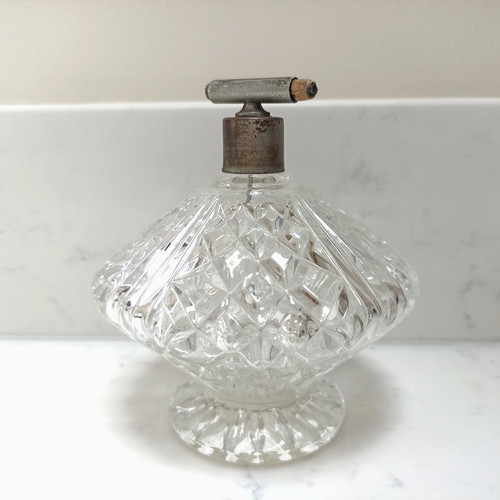 Vintage crystal cut - cut, glass