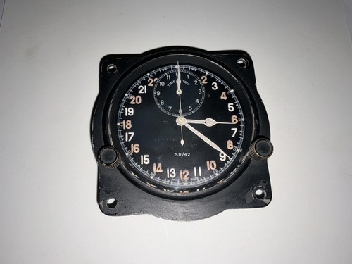 Original spitfire clock wwii - clock,