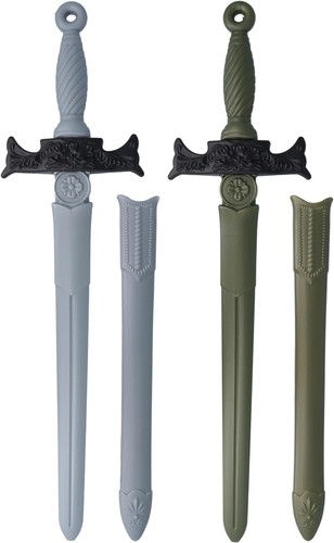 Kids plastic toy swords - x,