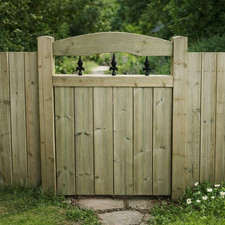 Wooden Garden Dome Gate