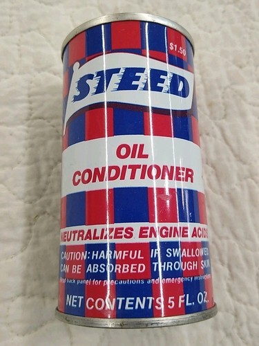 Vintage can steed oil - vintage,