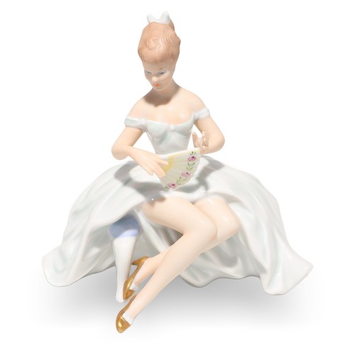 Wallendorf ballerina porcelain - wallendorf,