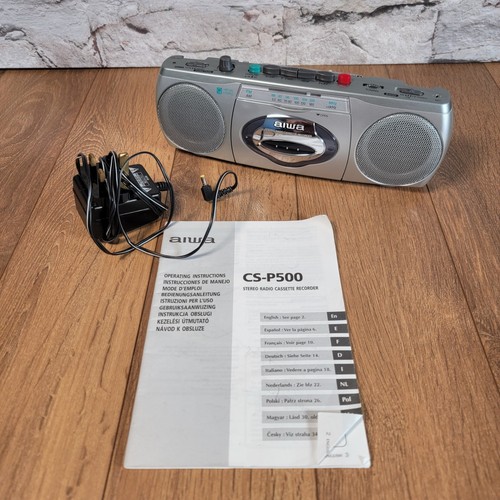 Aiwa p500 stereo - aiwa, cs-p500