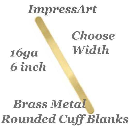 Impressart rounded brass strip - rounded,